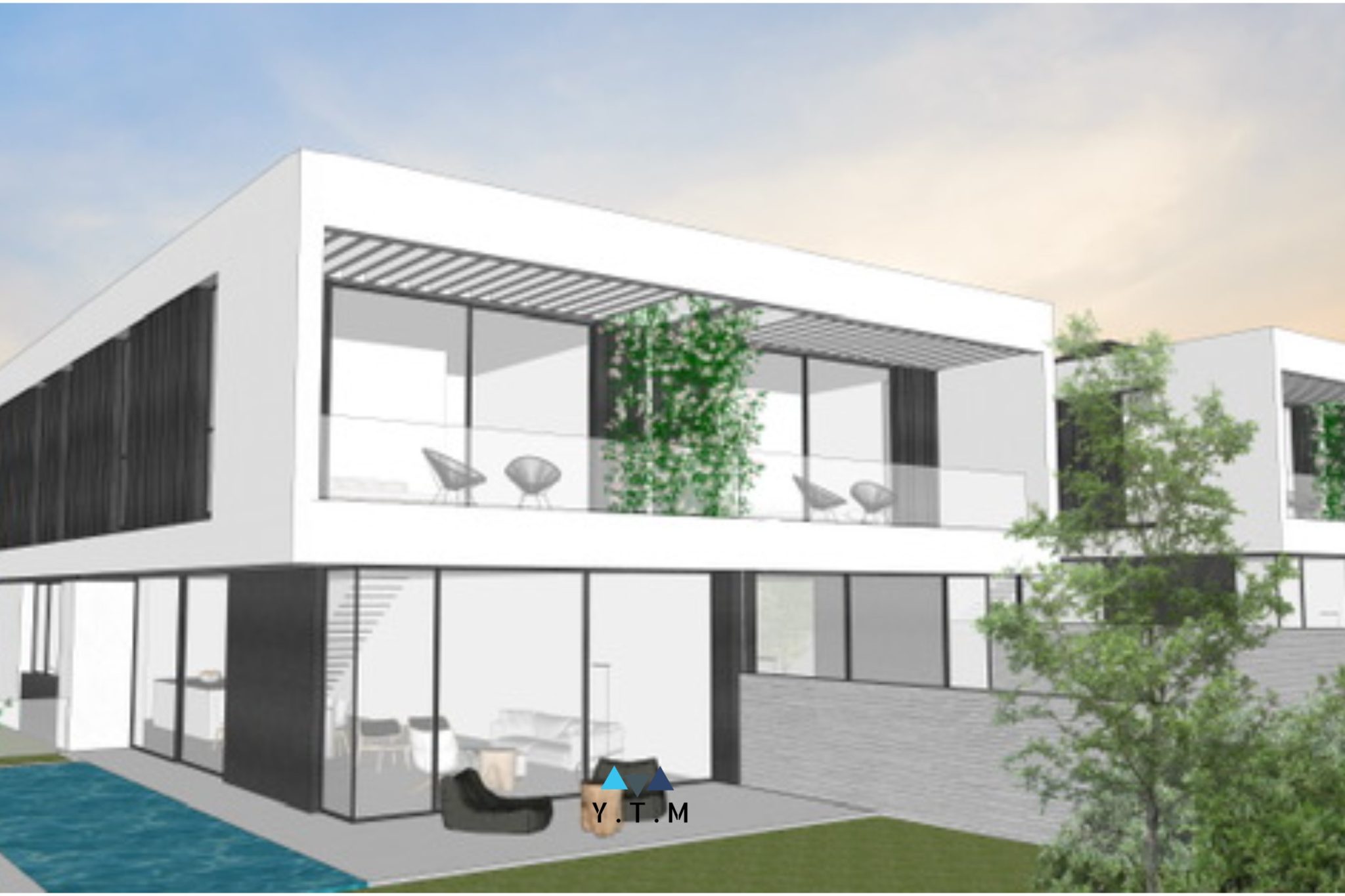 דו משפחתי למכירה